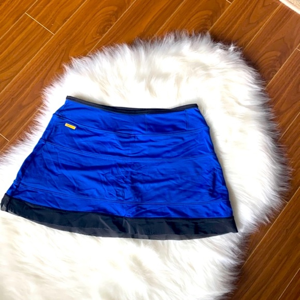 LOLE Tennis Skirt Blue Black Golf Pickleball Athletic Mini Cute Skort Pickleball